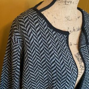 Black and White Cardigan